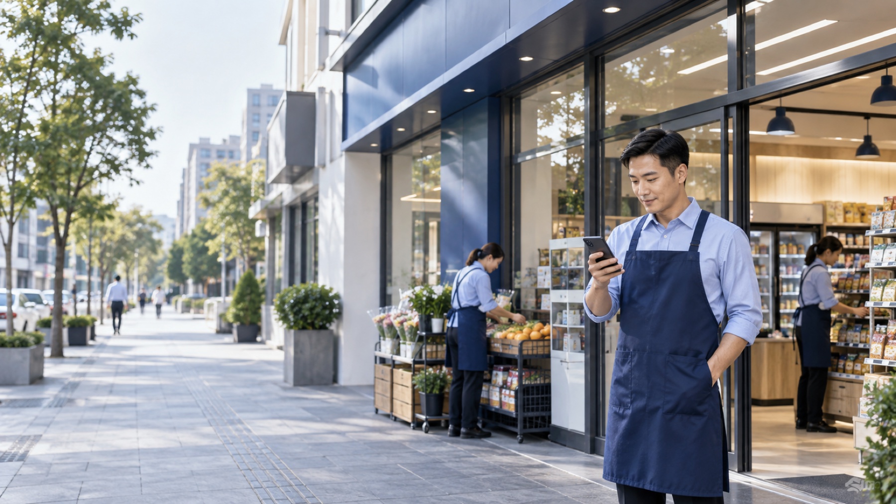 连锁门店经营场景
